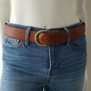 Coach British tan Cognac Leather belt 8500
